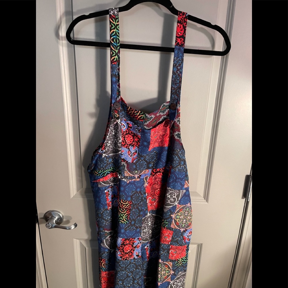 S/M. NWT. OVERALLS by Sacred Threads CL/GR02. - Picture 4 of 11
